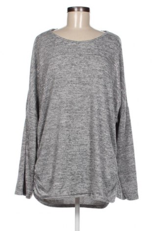 Дамска блуза Creme Fraiche, Размер XXL, Цвят Сив, Цена 32,98 лв.