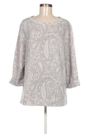 Дамска блуза Croft & Barrow, Размер XXL, Цвят Сив, Цена 19,00 лв.