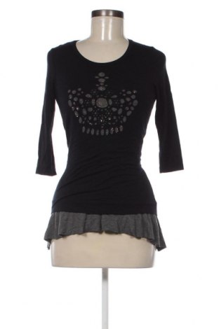 Γυναικεία μπλούζα Denny Rose, Μέγεθος S, Χρώμα Μαύρο, Τιμή 13,69 €