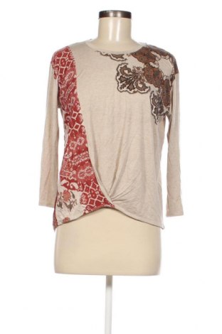 Γυναικεία μπλούζα Desigual, Μέγεθος S, Χρώμα Πολύχρωμο, Τιμή 15,22 €