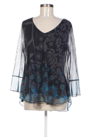 Γυναικεία μπλούζα Desigual, Μέγεθος XL, Χρώμα Πολύχρωμο, Τιμή 25,36 €