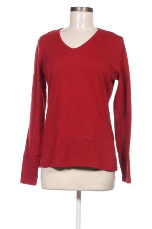 Дамска блуза Eddie Bauer, Размер L, Цвят Червен, Цена 22,17 лв.
