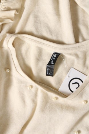 Γυναικεία μπλούζα Edited, Μέγεθος L, Χρώμα Εκρού, Τιμή 17,94 €