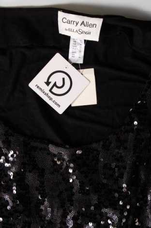 Γυναικεία μπλούζα Ella Singh, Μέγεθος M, Χρώμα Μαύρο, Τιμή 5,14 €