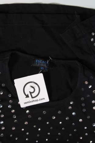 Γυναικεία μπλούζα Escada Sport, Μέγεθος XS, Χρώμα Μαύρο, Τιμή 28,40 €