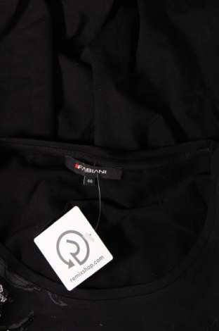 Γυναικεία μπλούζα Fabiani, Μέγεθος XL, Χρώμα Μαύρο, Τιμή 11,75 €