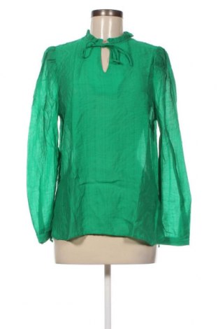 Дамска блуза Free Quent, Размер S, Цвят Зелен, Цена 32,40 лв.