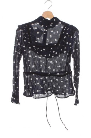 Γυναικεία μπλούζα Ganni, Μέγεθος XXS, Χρώμα Μπλέ, Τιμή 24,17 €