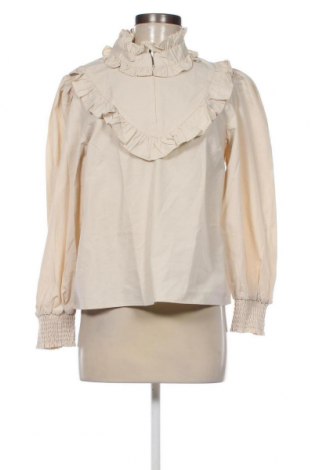 Дамска блуза Gestuz, Размер M, Цвят Бежов, Цена 34,50 лв.