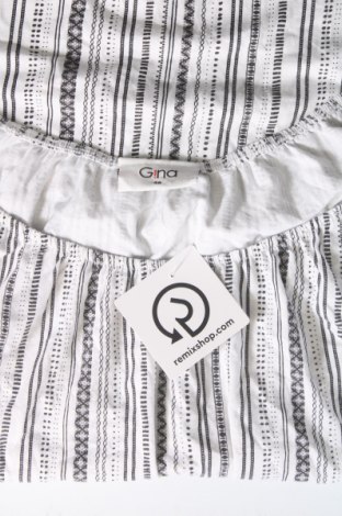 Γυναικεία μπλούζα Gina, Μέγεθος M, Χρώμα Λευκό, Τιμή 3,41 €