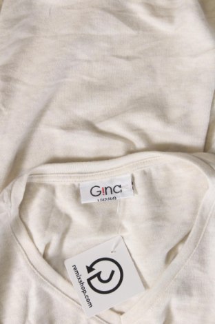 Γυναικεία μπλούζα Gina, Μέγεθος L, Χρώμα Εκρού, Τιμή 2,70 €