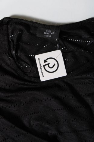 Γυναικεία μπλούζα Gina Benotti, Μέγεθος S, Χρώμα Μαύρο, Τιμή 4,00 €