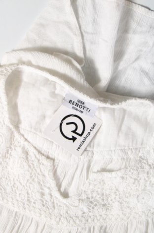 Γυναικεία μπλούζα Gina Benotti, Μέγεθος S, Χρώμα Λευκό, Τιμή 7,68 €