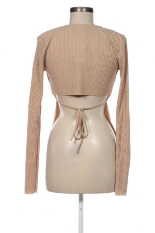 Дамска блуза Gina Tricot, Размер S, Цвят Бежов, Цена 21,60 лв.