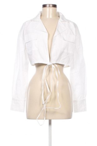 Γυναικεία μπλούζα Gina Tricot, Μέγεθος S, Χρώμα Λευκό, Τιμή 9,28 €