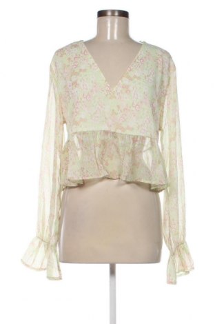 Дамска блуза Gina Tricot, Размер L, Цвят Зелен, Цена 6,00 лв.