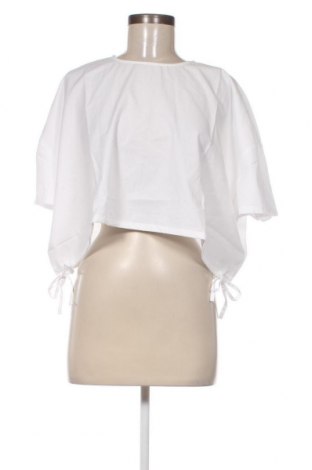 Damen Shirt Gina Tricot, Größe M, Farbe Weiß, Preis € 8,25