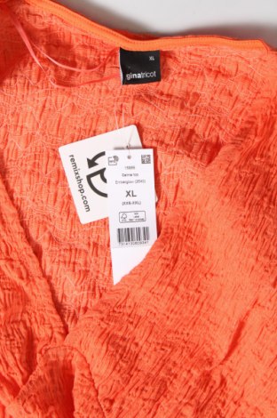 Γυναικεία μπλούζα Gina Tricot, Μέγεθος XL, Χρώμα Πορτοκαλί, Τιμή 6,19 €