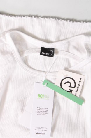 Damen Shirt Gina Tricot, Größe XL, Farbe Weiß, Preis 5,16 €