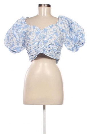 Γυναικεία μπλούζα Gina Tricot, Μέγεθος M, Χρώμα Μπλέ, Τιμή 7,63 €