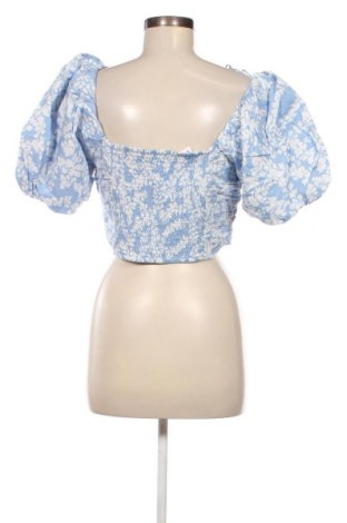 Дамска блуза Gina Tricot, Размер M, Цвят Син, Цена 40,00 лв.