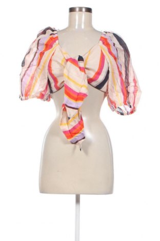 Γυναικεία μπλούζα Gina Tricot, Μέγεθος XL, Χρώμα Πολύχρωμο, Τιμή 3,09 €