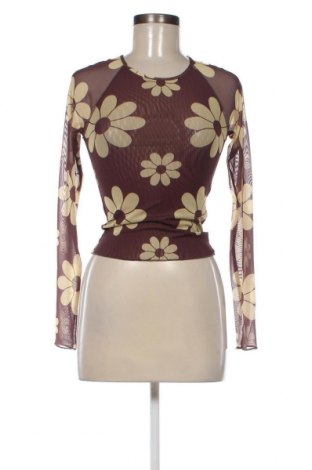 Дамска блуза Gina Tricot, Размер XS, Цвят Кафяв, Цена 11,20 лв.
