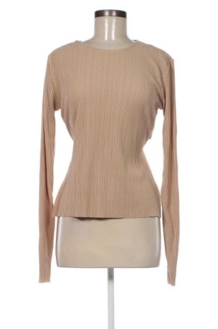 Дамска блуза Gina Tricot, Размер M, Цвят Бежов, Цена 21,60 лв.