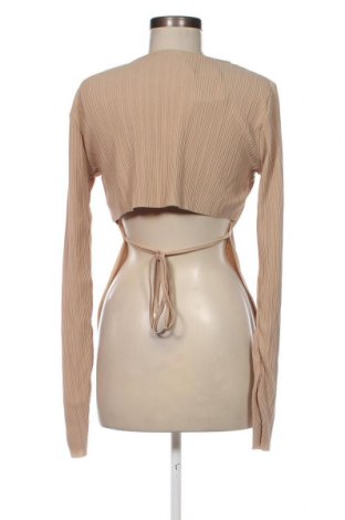 Дамска блуза Gina Tricot, Размер M, Цвят Бежов, Цена 21,60 лв.