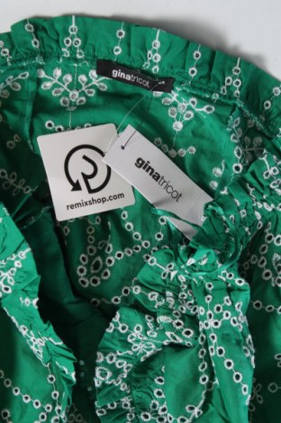 Дамска блуза Gina Tricot, Размер XS, Цвят Зелен, Цена 14,26 лв.
