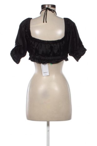 Γυναικεία μπλούζα Gina Tricot, Μέγεθος L, Χρώμα Μαύρο, Τιμή 5,77 €
