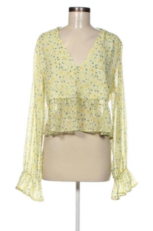Γυναικεία μπλούζα Gina Tricot, Μέγεθος L, Χρώμα Κίτρινο, Τιμή 4,12 €