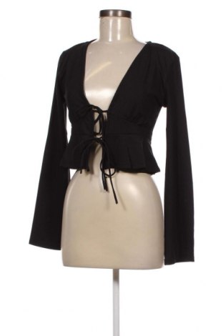 Damen Shirt Gina Tricot, Größe L, Farbe Schwarz, Preis € 9,28