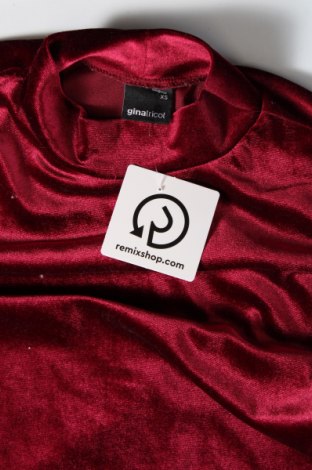 Damen Shirt Gina Tricot, Größe XS, Farbe Rot, Preis 6,82 €