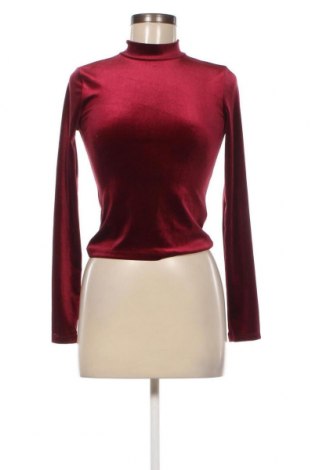 Дамска блуза Gina Tricot, Размер XS, Цвят Червен, Цена 5,80 лв.