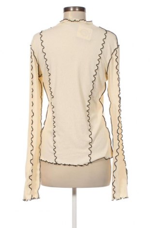 Дамска блуза Gina Tricot, Размер L, Цвят Екрю, Цена 20,00 лв.
