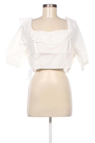 Γυναικεία μπλούζα Glamorous, Μέγεθος XL, Χρώμα Λευκό, Τιμή 6,68 €