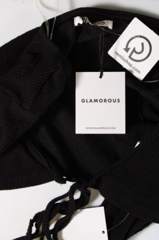 Γυναικεία μπλούζα Glamorous, Μέγεθος M, Χρώμα Μαύρο, Τιμή 7,42 €