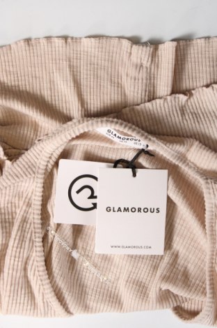 Bluză de femei Glamorous, Mărime XL, Culoare Bej, Preț 35,53 Lei