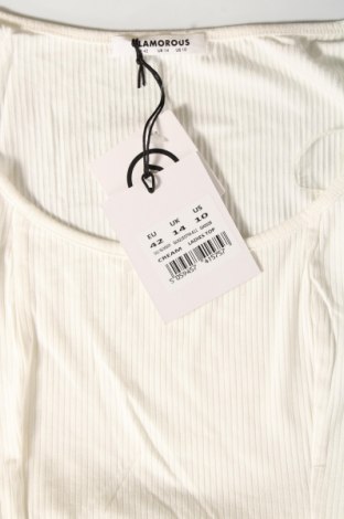 Damen Shirt Glamorous, Größe L, Farbe Weiß, Preis 9,28 €