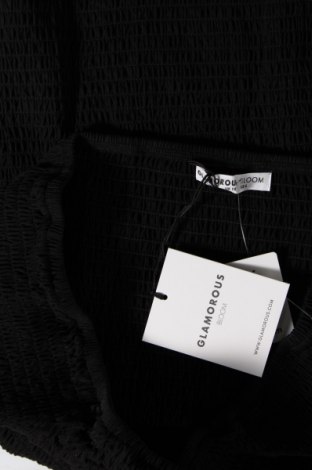 Γυναικεία μπλούζα Glamorous, Μέγεθος M, Χρώμα Μαύρο, Τιμή 5,94 €