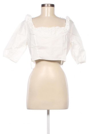 Γυναικεία μπλούζα Glamorous, Μέγεθος L, Χρώμα Λευκό, Τιμή 6,68 €