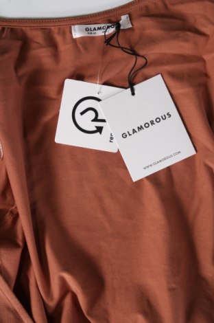 Дамска блуза Glamorous, Размер M, Цвят Кафяв, Цена 12,32 лв.