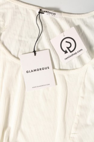 Γυναικεία μπλούζα Glamorous, Μέγεθος XL, Χρώμα Λευκό, Τιμή 7,42 €