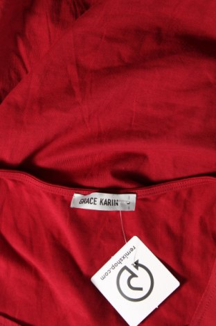 Дамска блуза Grace Karin, Размер L, Цвят Червен, Цена 19,00 лв.