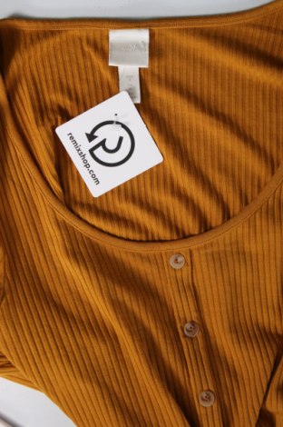 Дамска блуза H&M, Размер S, Цвят Кафяв, Цена 6,08 лв.