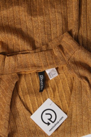 Дамска блуза H&M Divided, Размер L, Цвят Златист, Цена 19,00 лв.