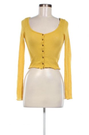 Дамска блуза H&M Divided, Размер XS, Цвят Жълт, Цена 3,04 лв.
