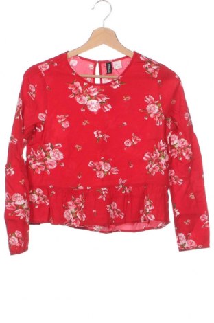 Дамска блуза H&M Divided, Размер XS, Цвят Червен, Цена 13,40 лв.