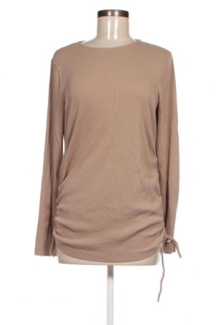 Дамска блуза H&M Mama, Размер XL, Цвят Бежов, Цена 9,60 лв.